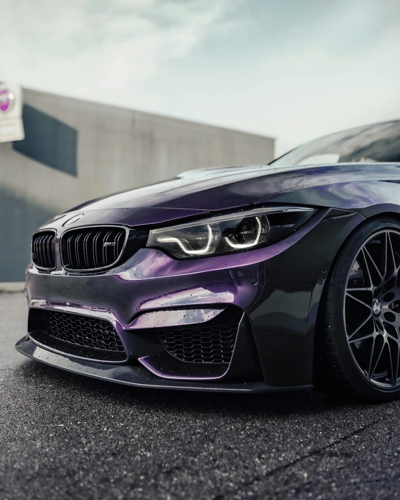 Metal Midnight Purple Vinyl Wraps