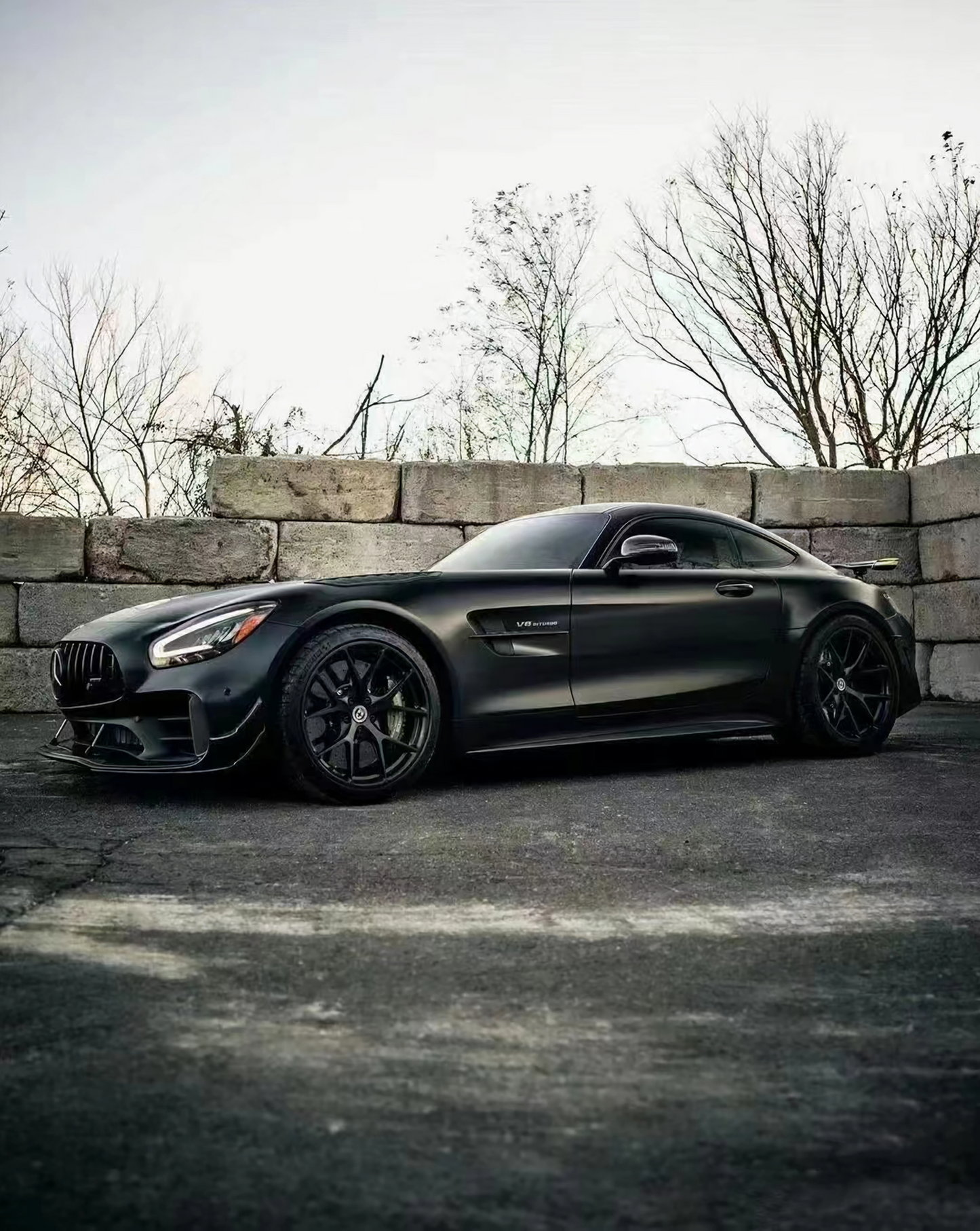 Ceramic Black Vinyl Wraps
