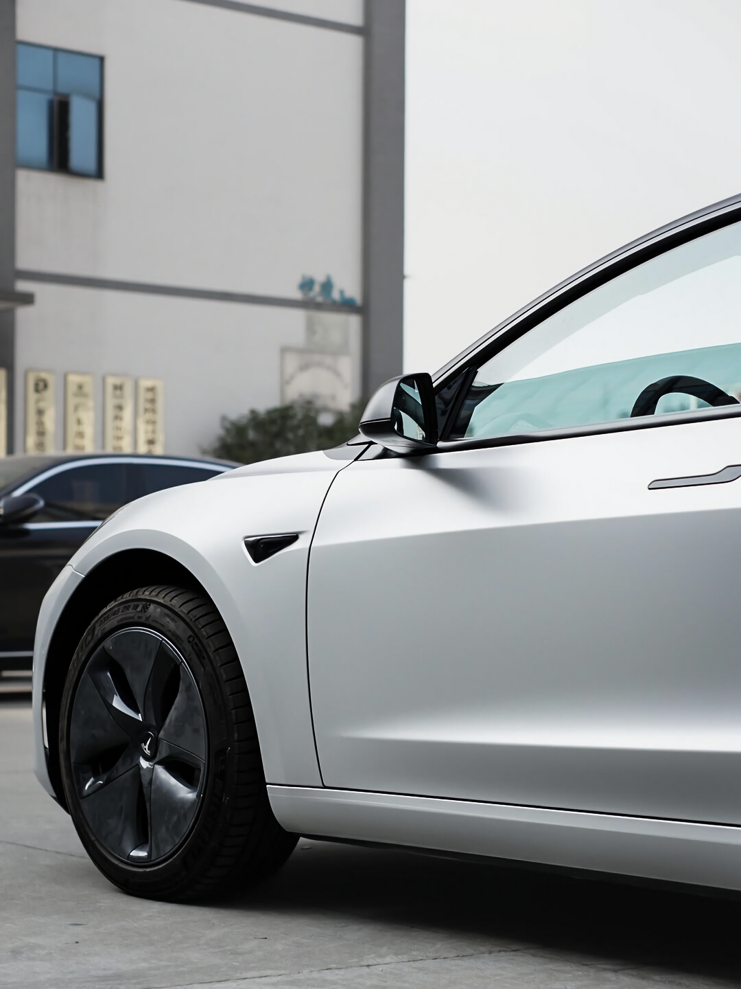 Satin Aluminum Mercury Vinyl Wraps