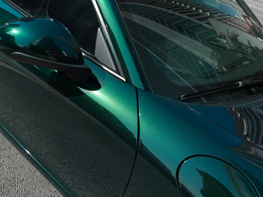 Brilliant Royal Green Vinyl Wrap –