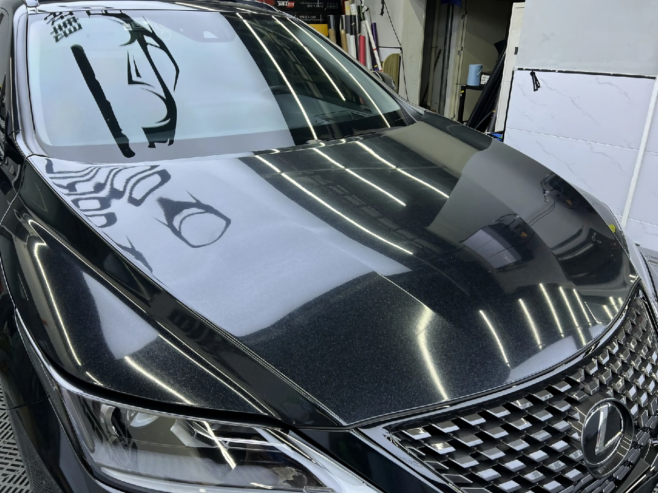 Pearlescent Black Vinyl Wrap