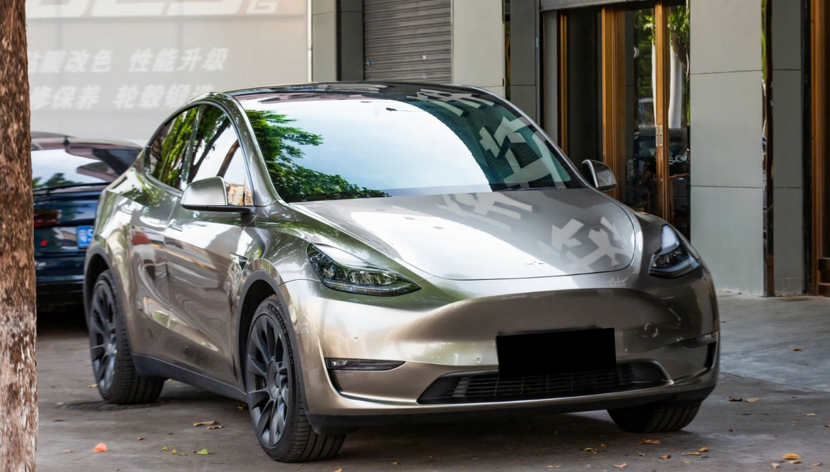 Liquid Metal Gunmetal Gray Vinyl Wrap
