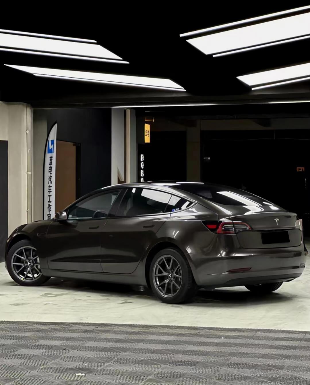 Liquid Metal Tungsten Steel Vinyl Wrap