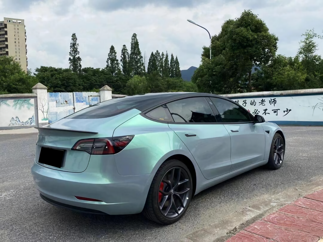 Phantom Gray Green Vinyl Wrap