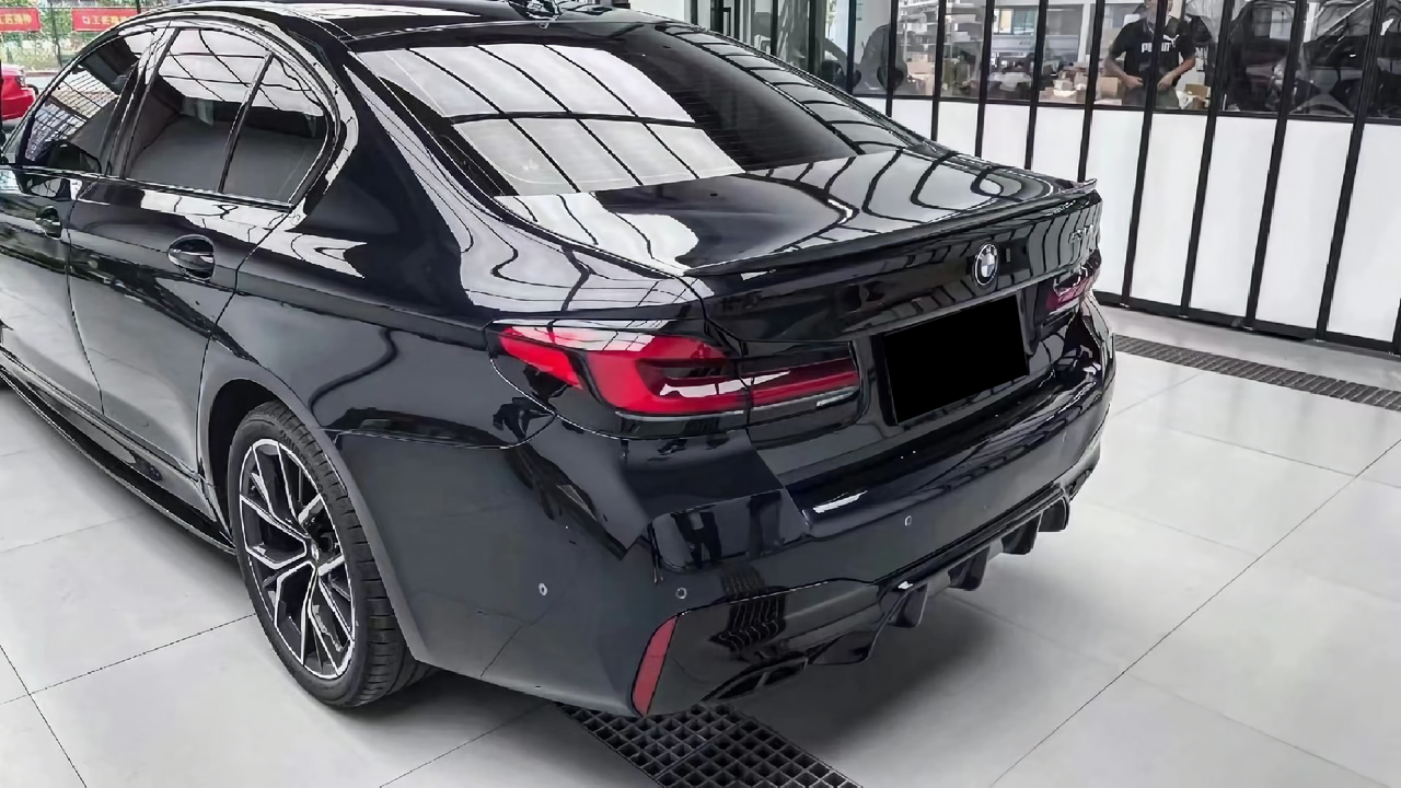 Crystal Piano Black Vinyl Wrap