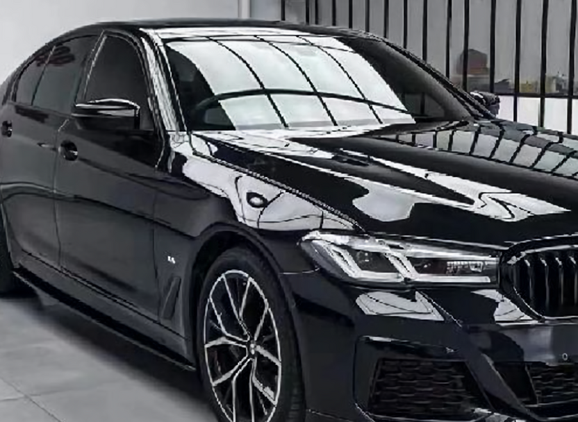 Crystal Piano Black Vinyl Wrap