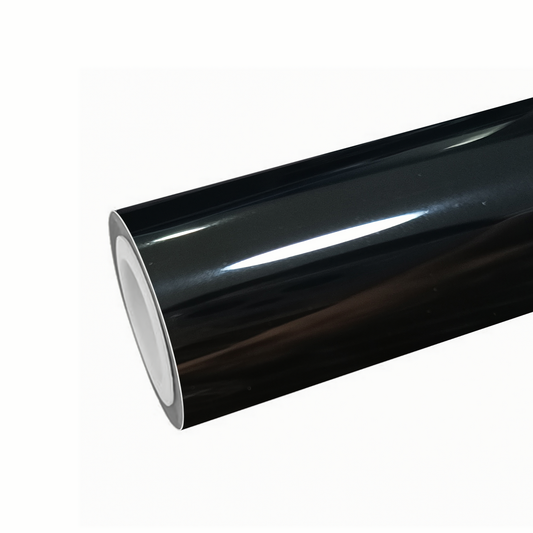 Crystal Piano Black Vinyl Wrap
