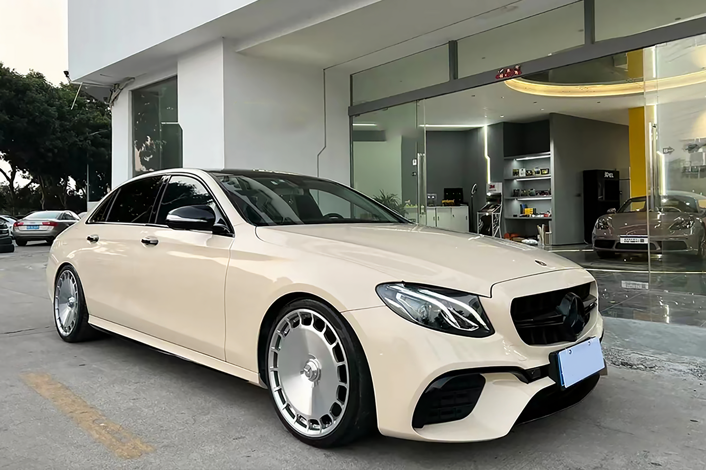 Khaki Milan Vinyl Wrap