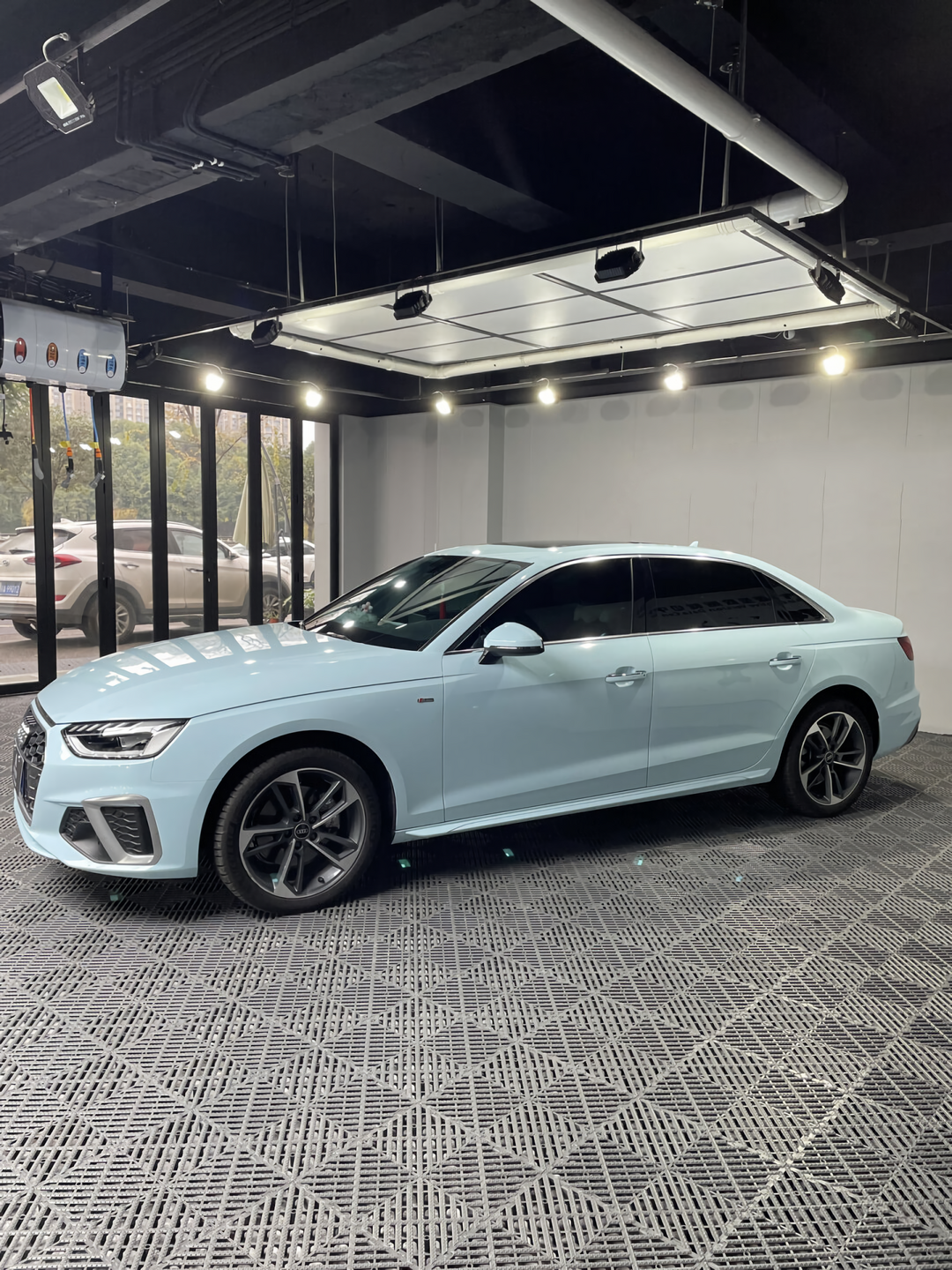 Glacier Blue Vinyl Wrap