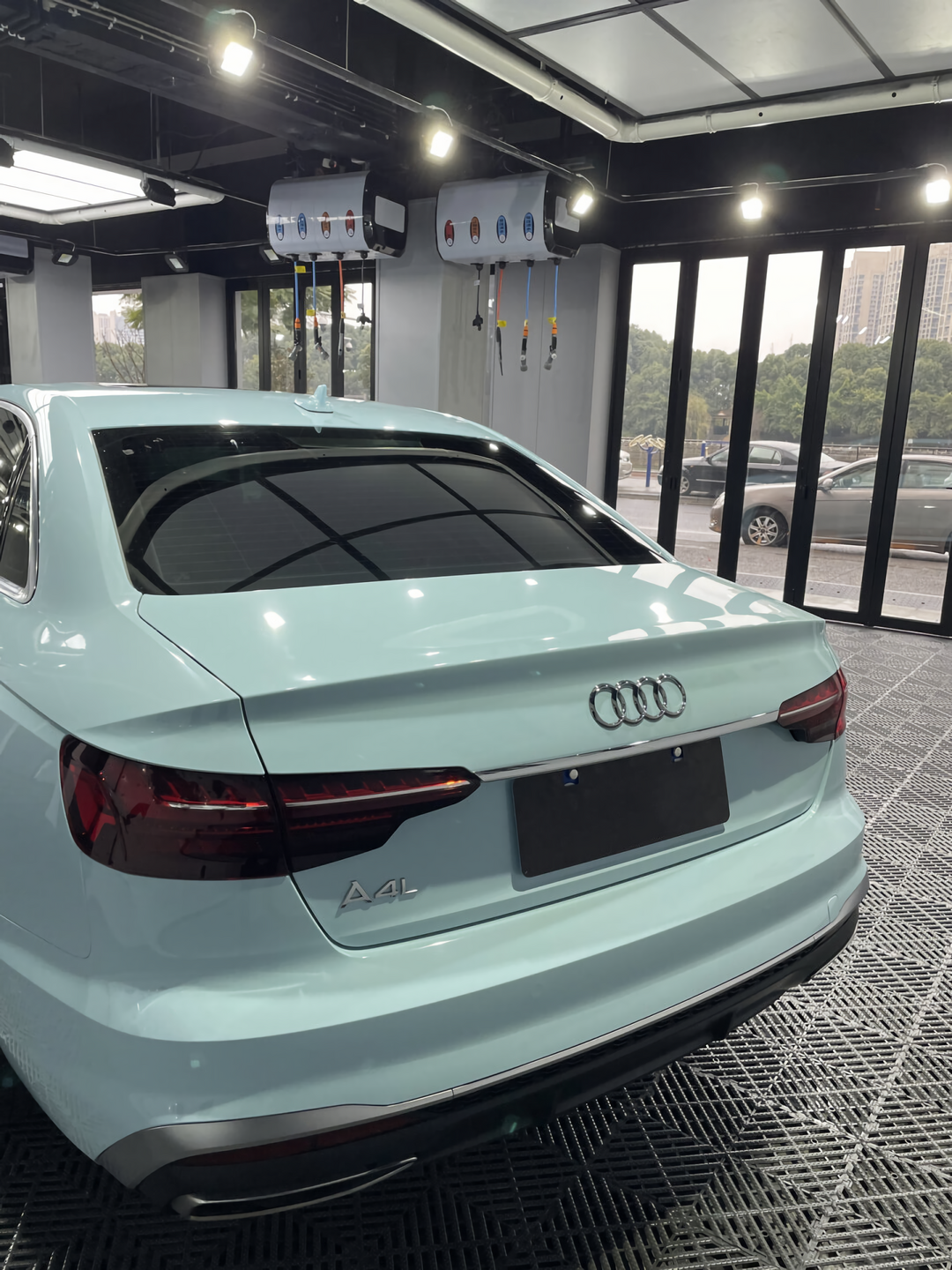 Glacier Blue Vinyl Wrap