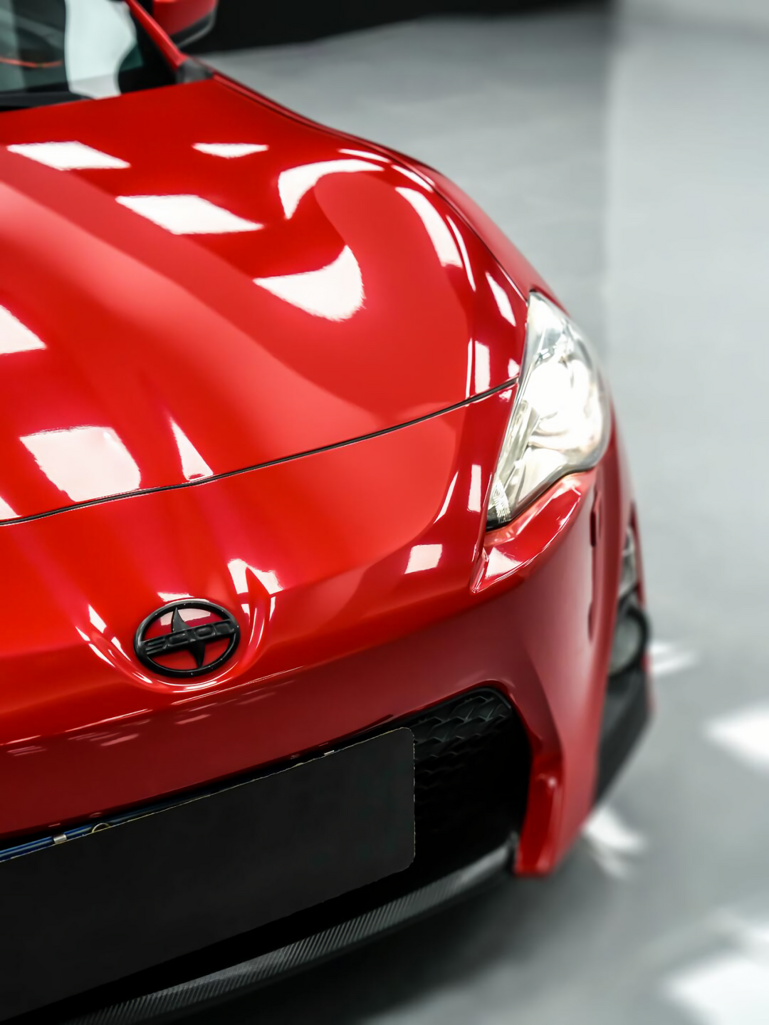 Ferrari Red Vinyl Wrap