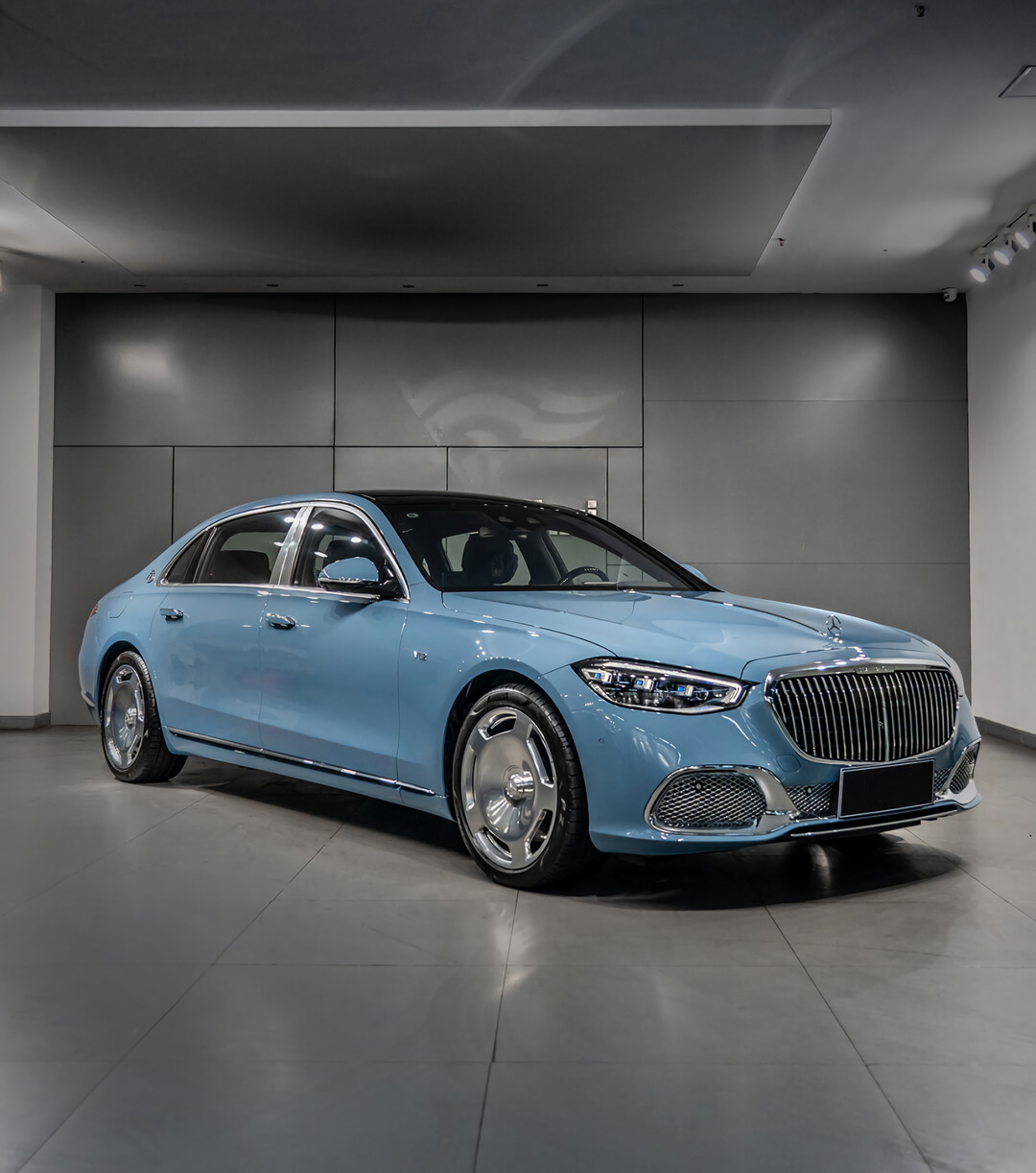 Porcelain Blue Vinyl Wrap