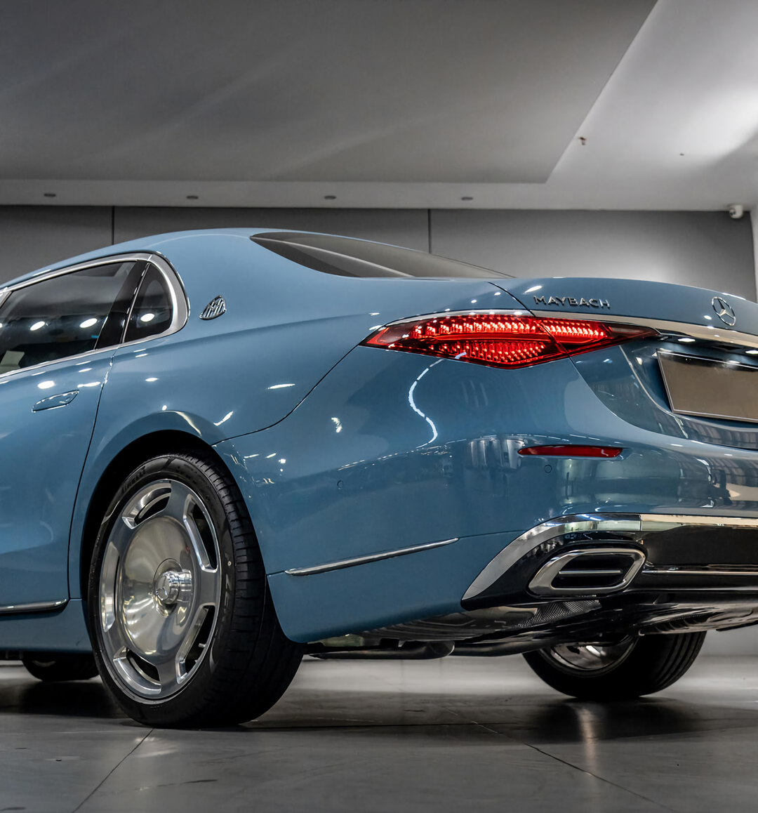 Porcelain Blue Vinyl Wrap