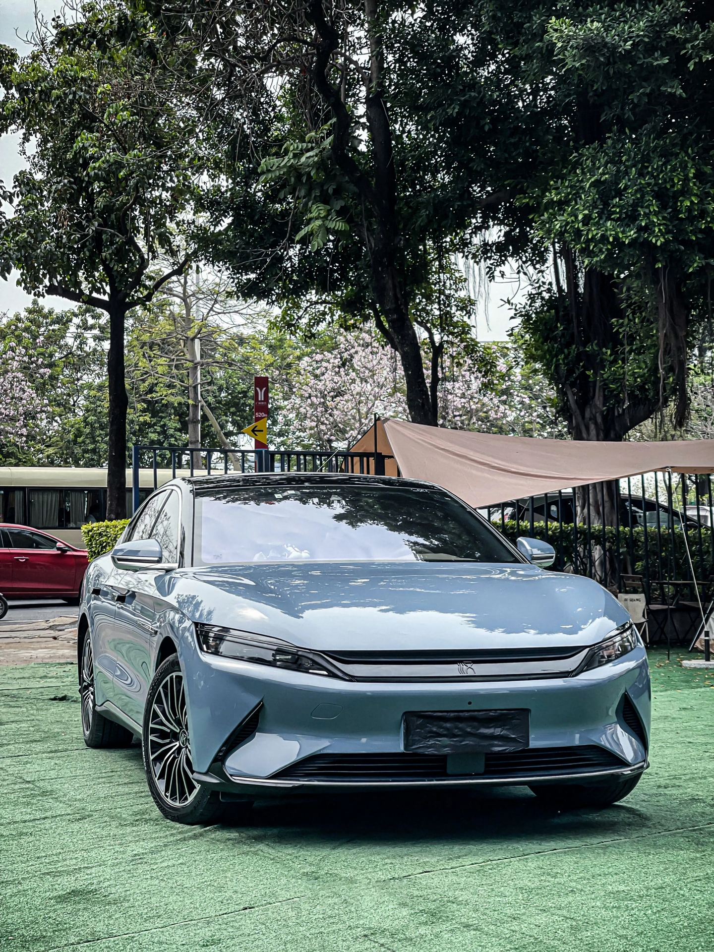 Cement Gray Vinyl Wrap