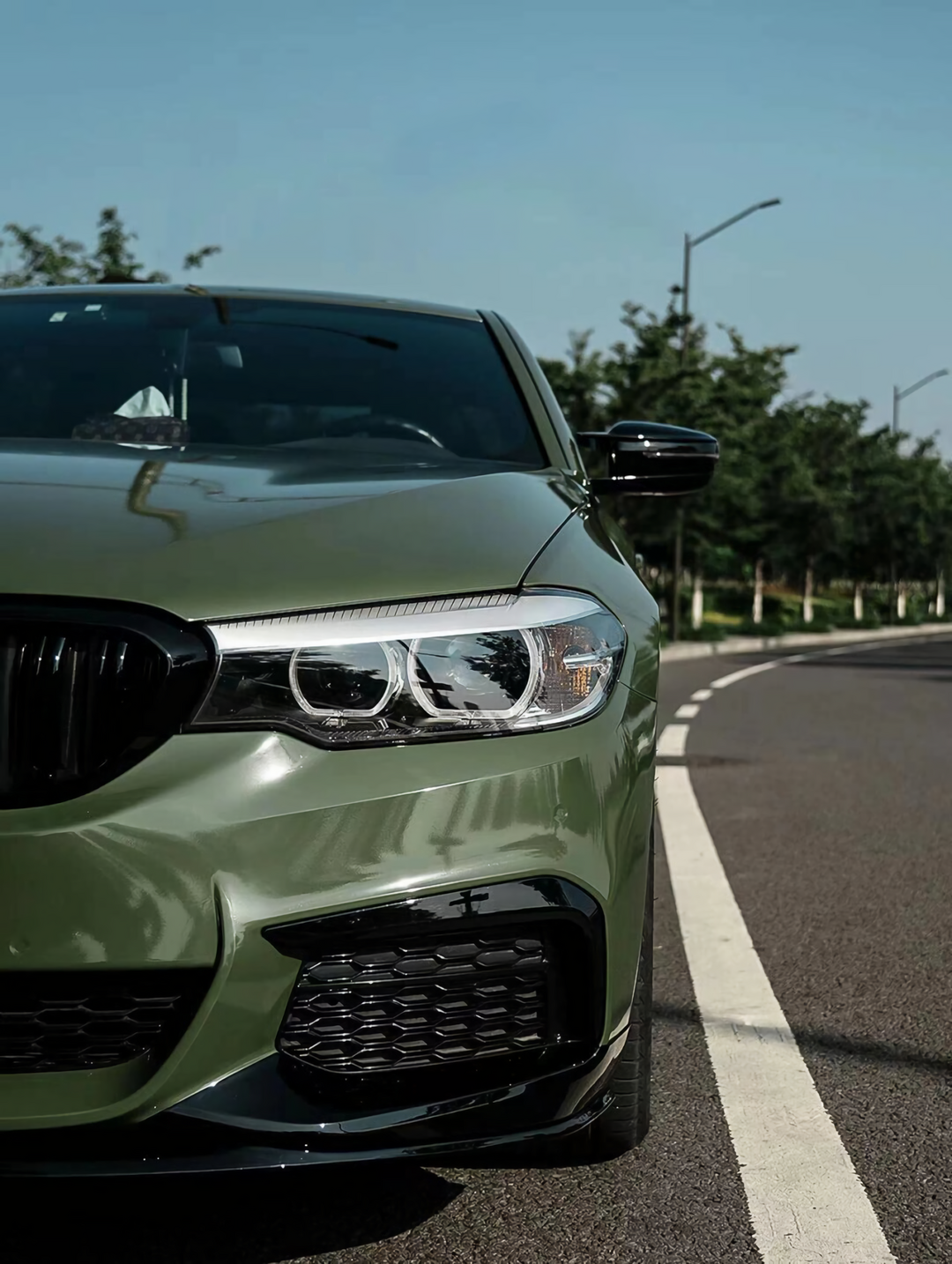 Army Green Vinyl Wrap