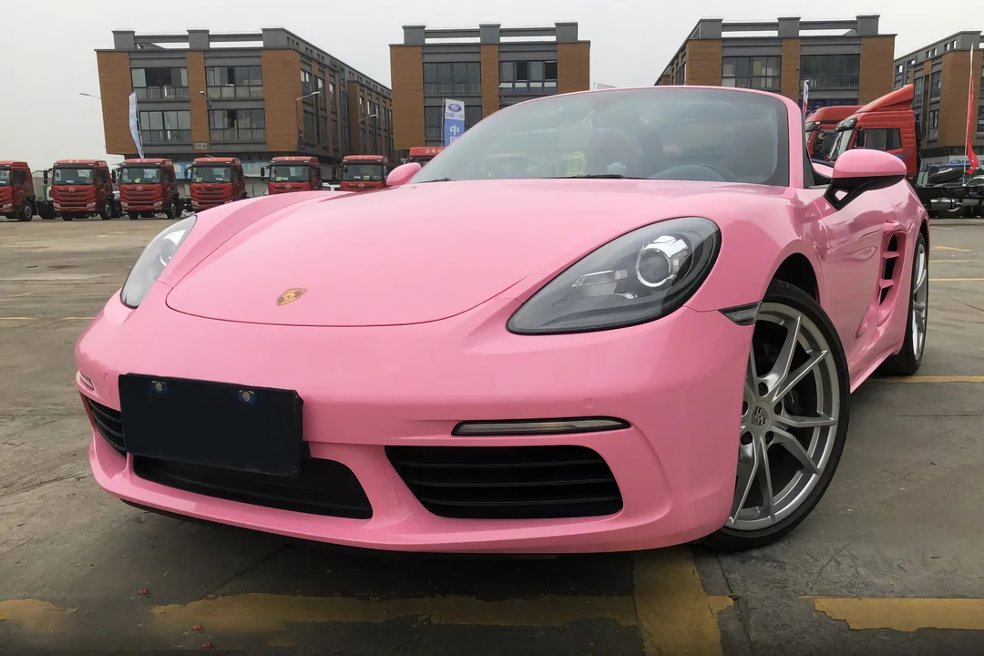 Romance Pink Vinyl Wrap