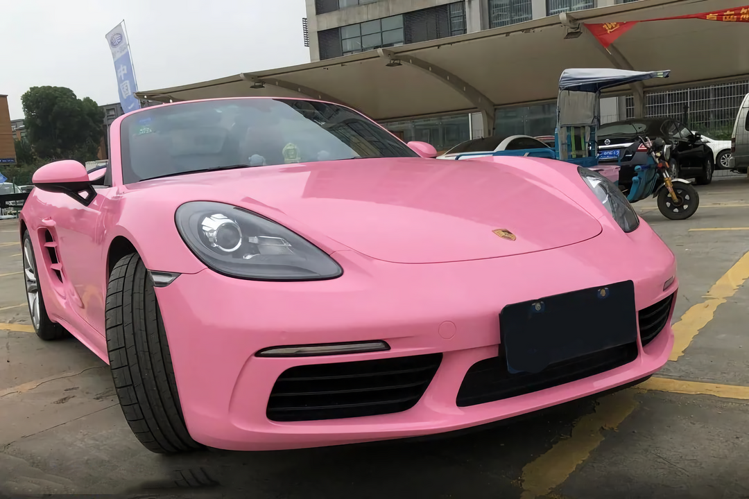 Romance Pink Vinyl Wrap