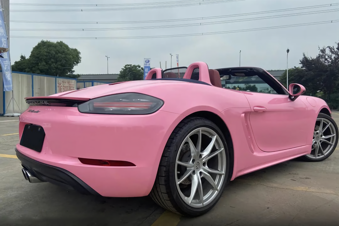 Romance Pink Vinyl Wrap