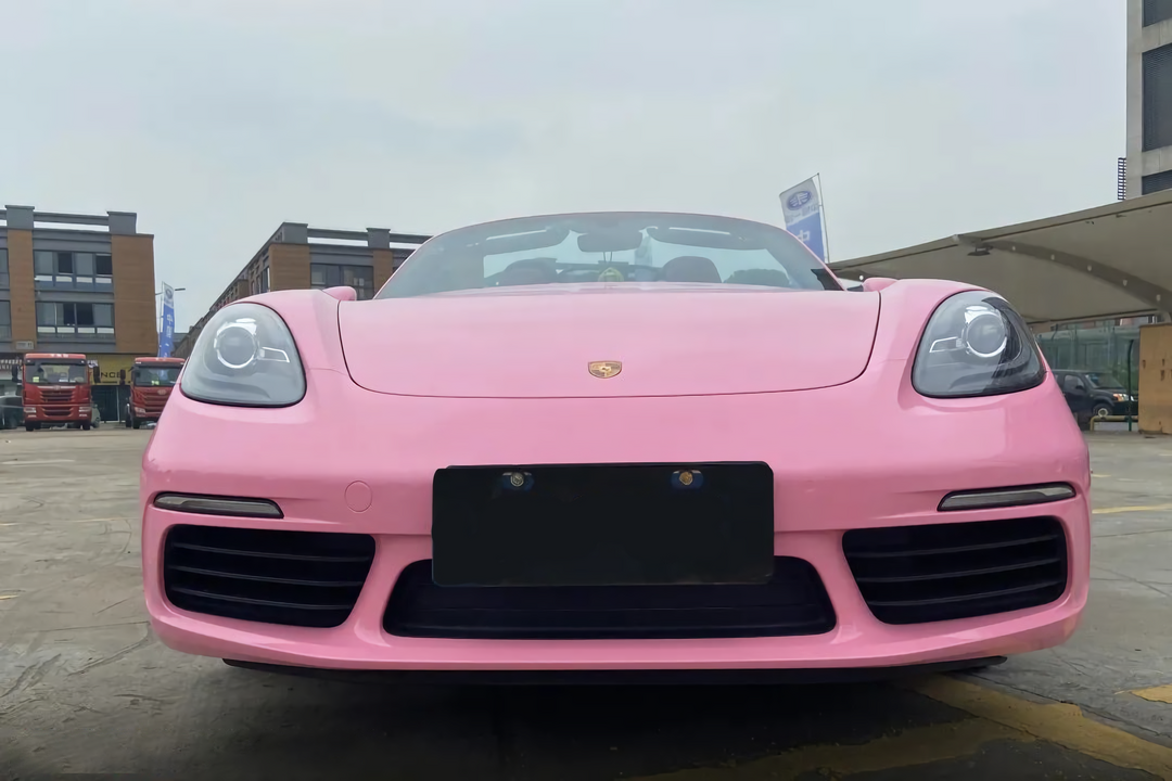 Romance Pink Vinyl Wrap