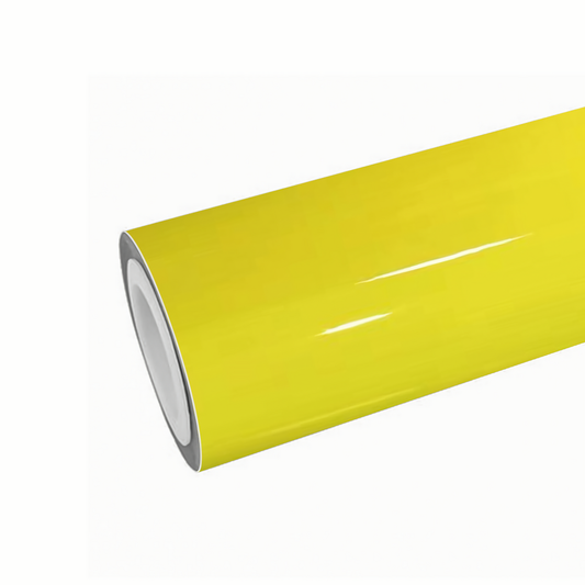 Lemon Yellow Vinyl Wraps