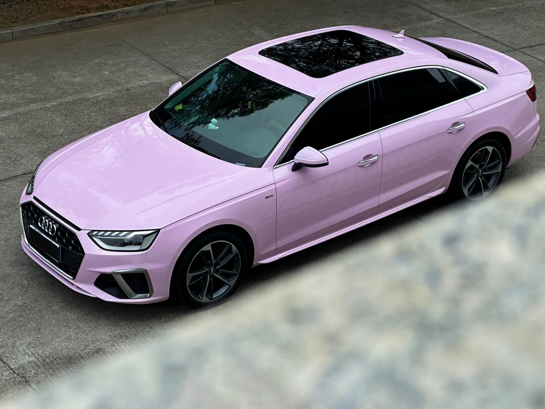 Begonia Pink Vinyl Wraps
