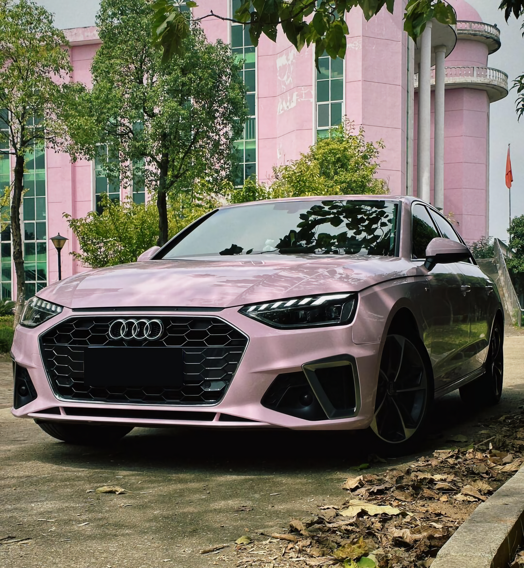 Begonia Pink Vinyl Wraps