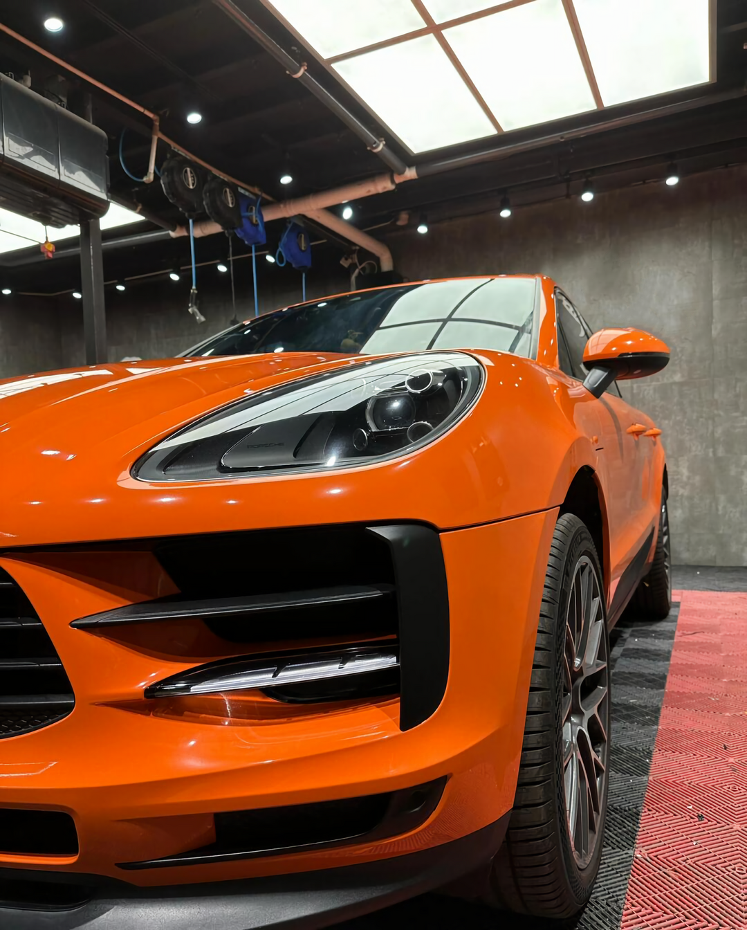 Flame Orange Vinyl Wraps