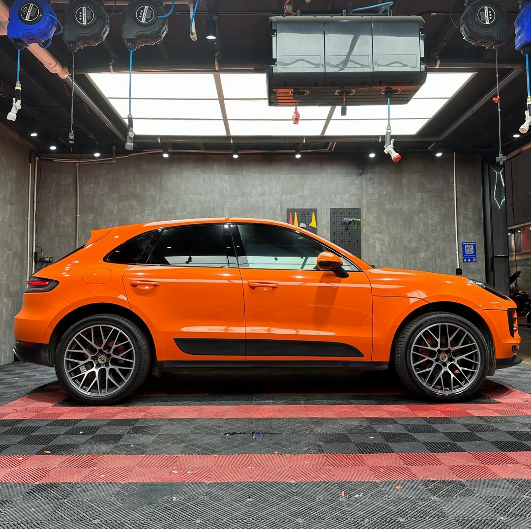 Flame Orange Vinyl Wraps