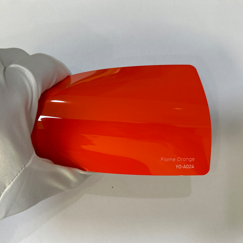 Flame Orange Vinyl Wraps
