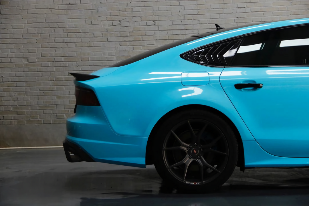 Sky Blue Vinyl Wraps