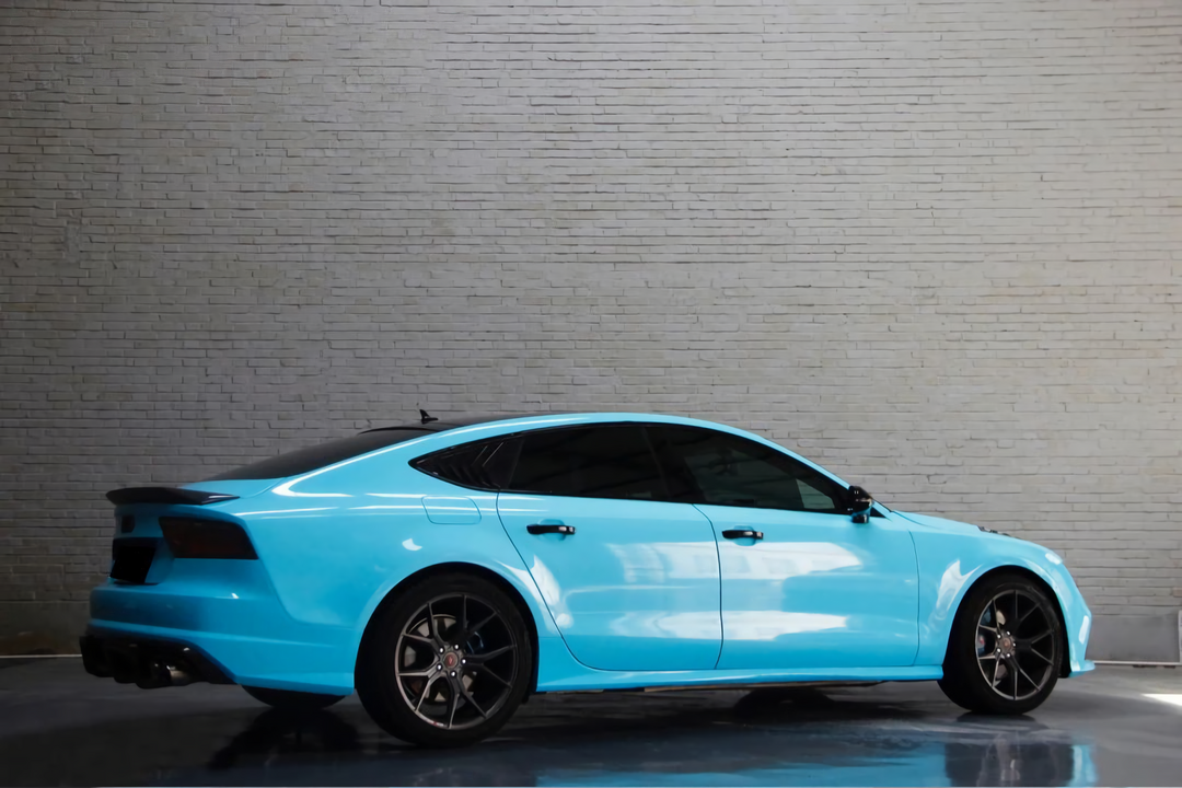 Sky Blue Vinyl Wraps