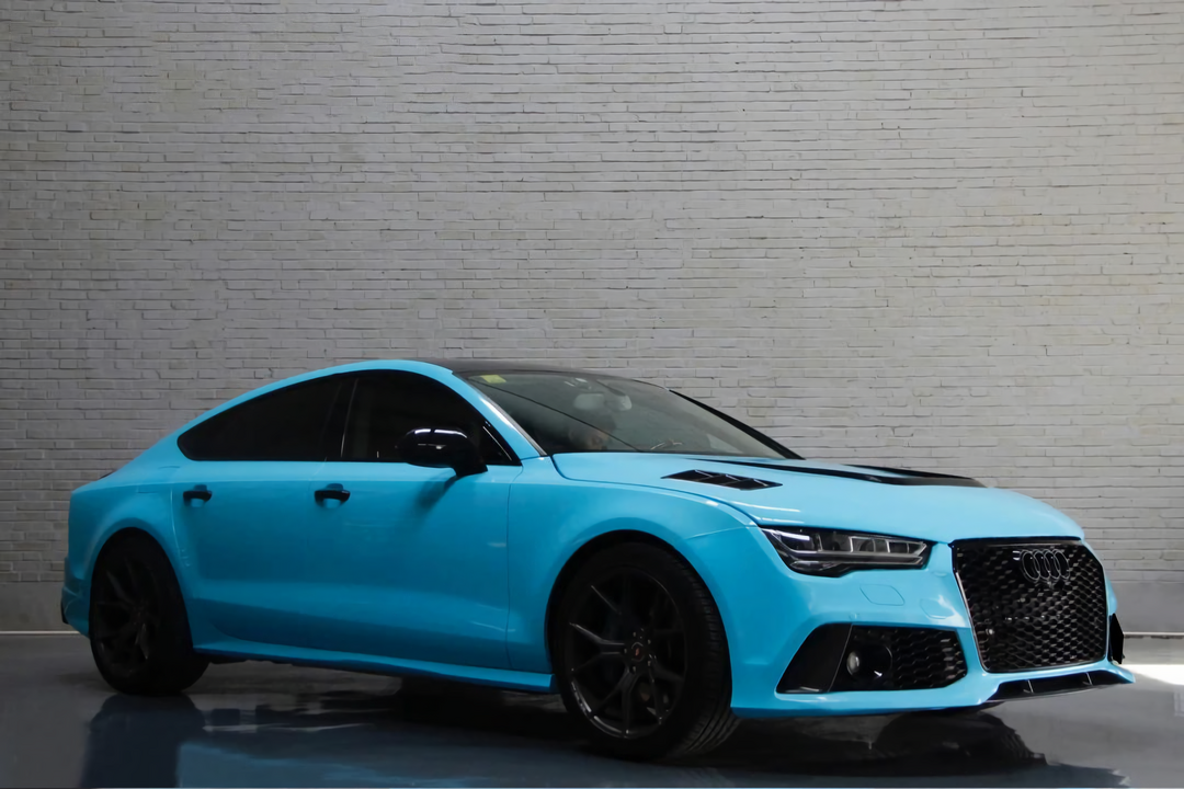 Sky Blue Vinyl Wraps
