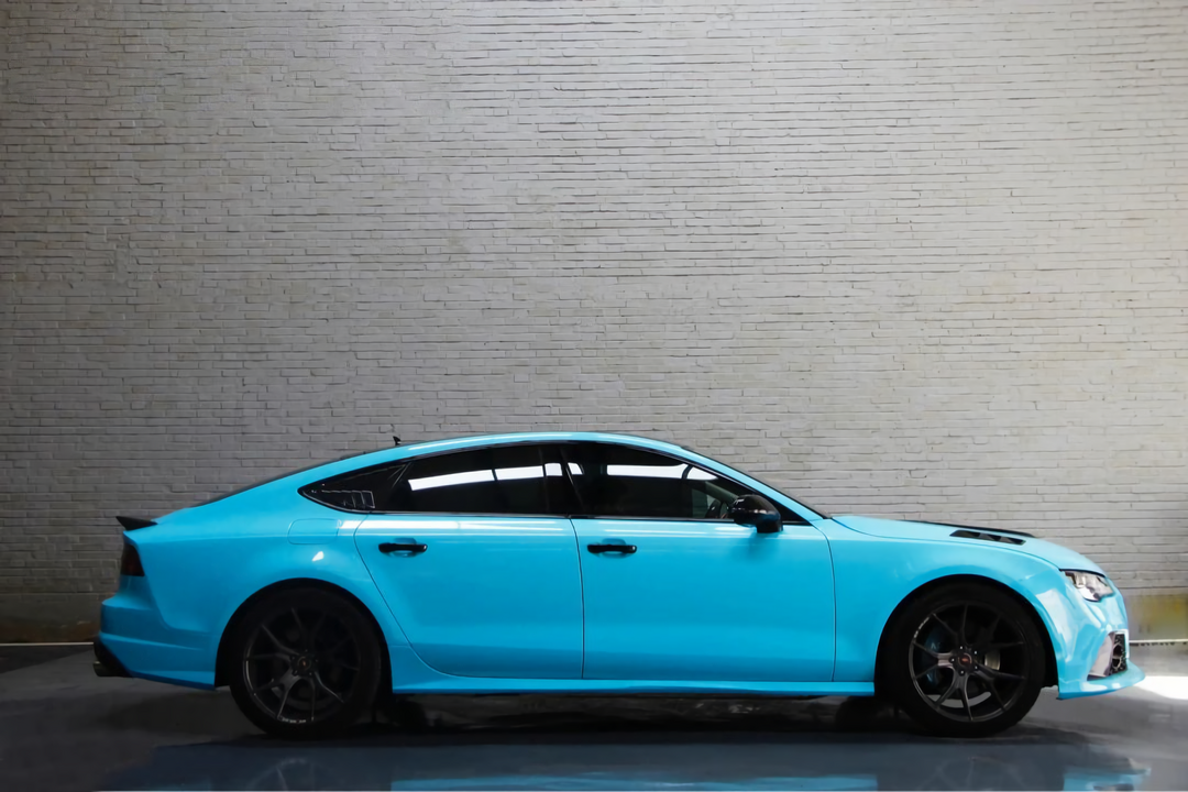 Sky Blue Vinyl Wraps