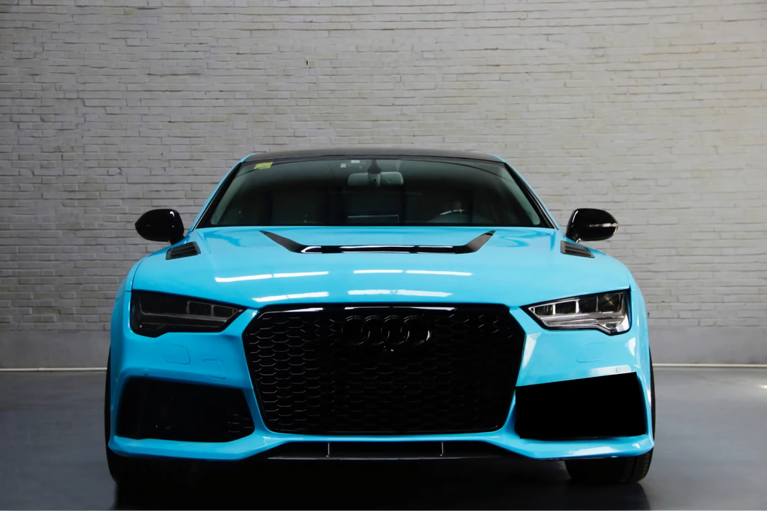Sky Blue Vinyl Wraps
