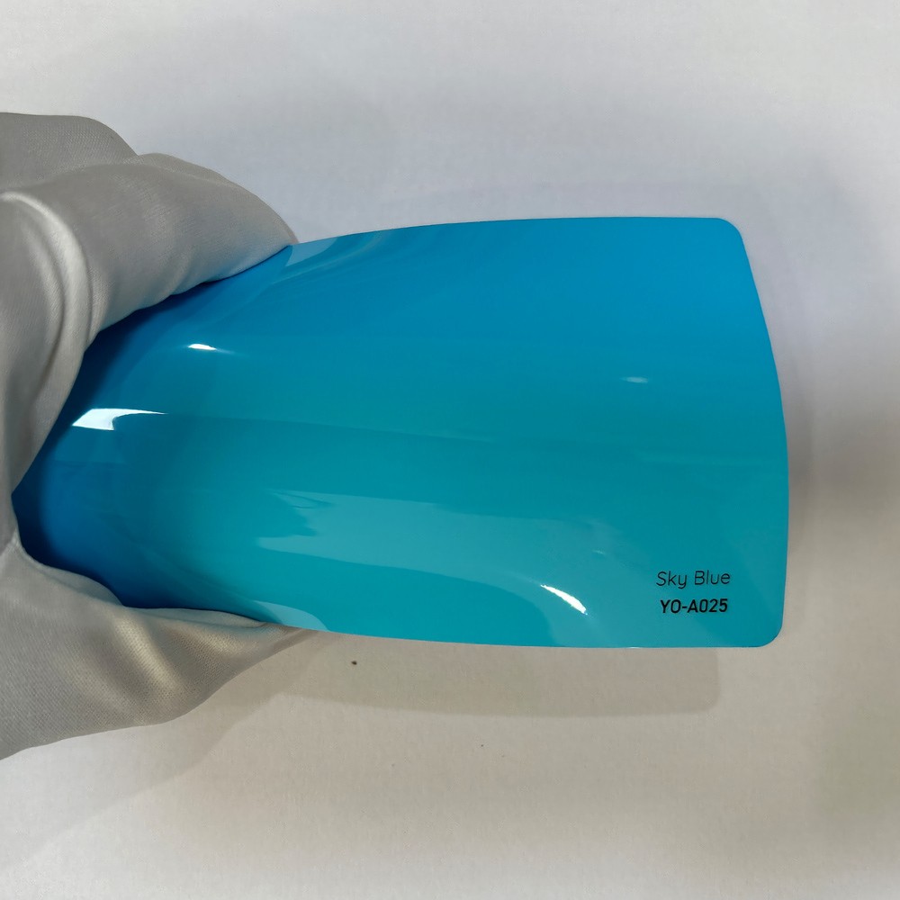 Sky Blue Vinyl Wraps