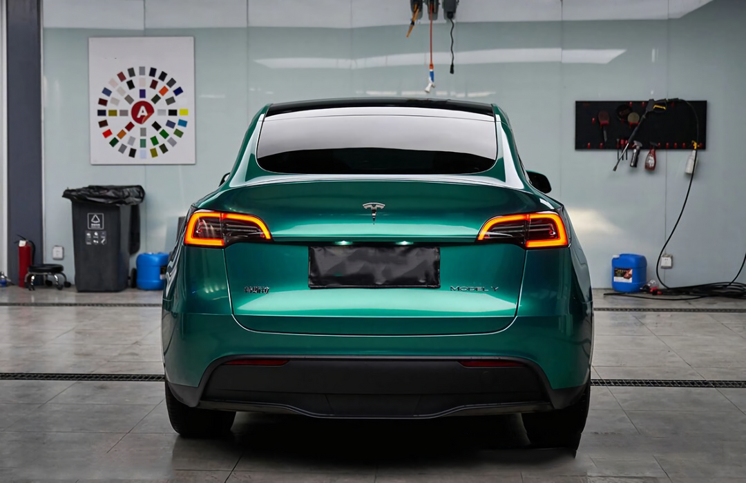 Metal Emerald Green Vinyl Wraps