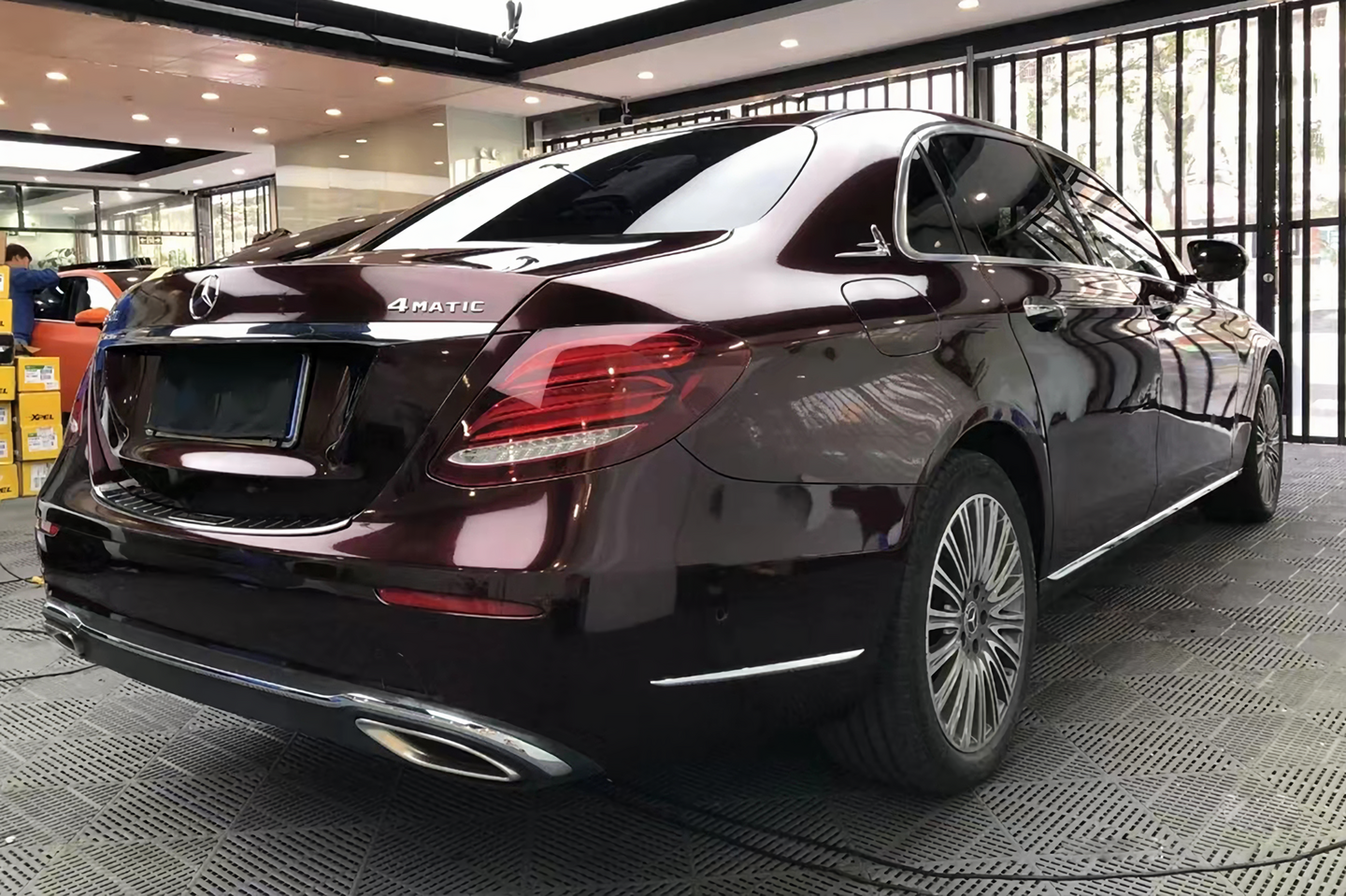 Metallic Black Rose Vinyl Wraps