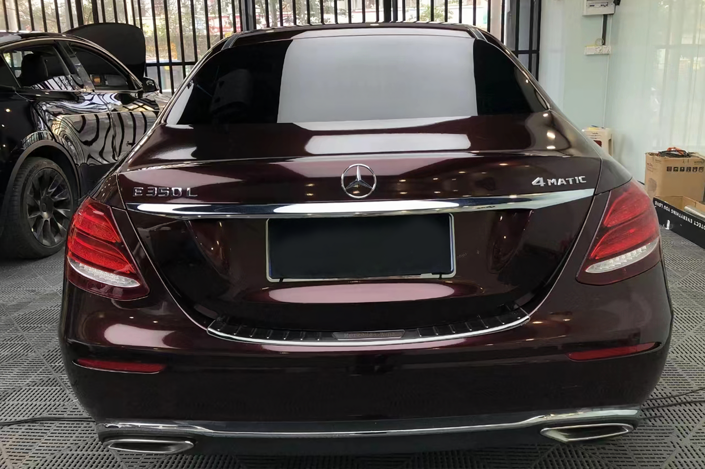 Metallic Black Rose Vinyl Wraps