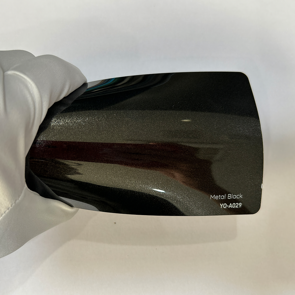 Metal Black Vinyl Wraps
