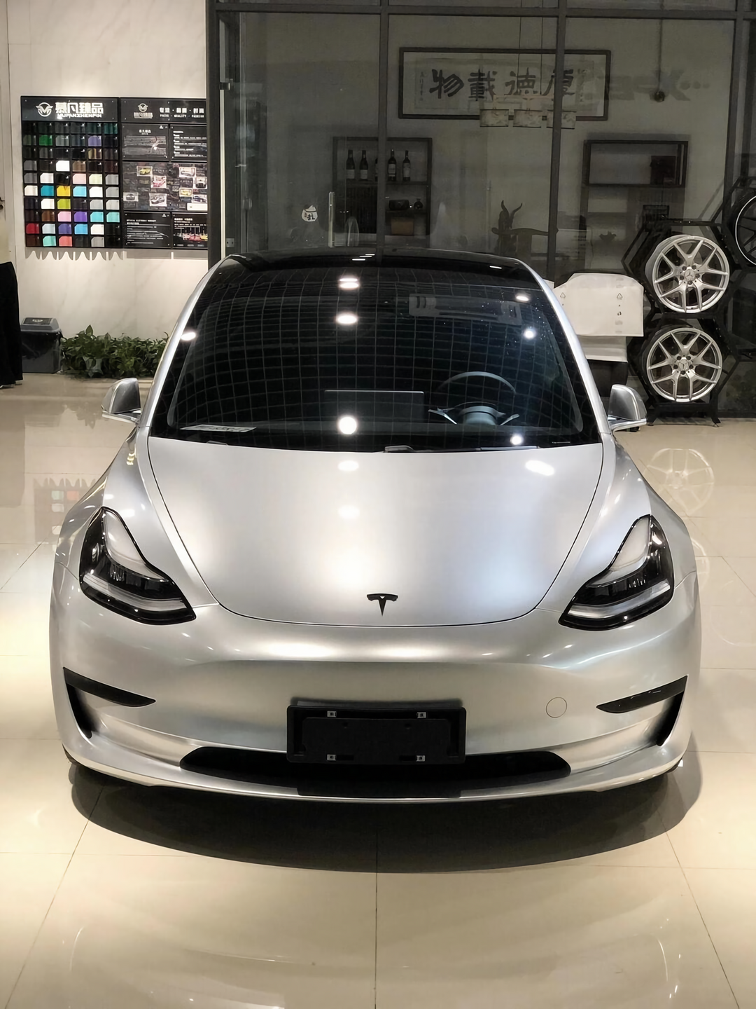 Metal Silver Vinyl Wraps