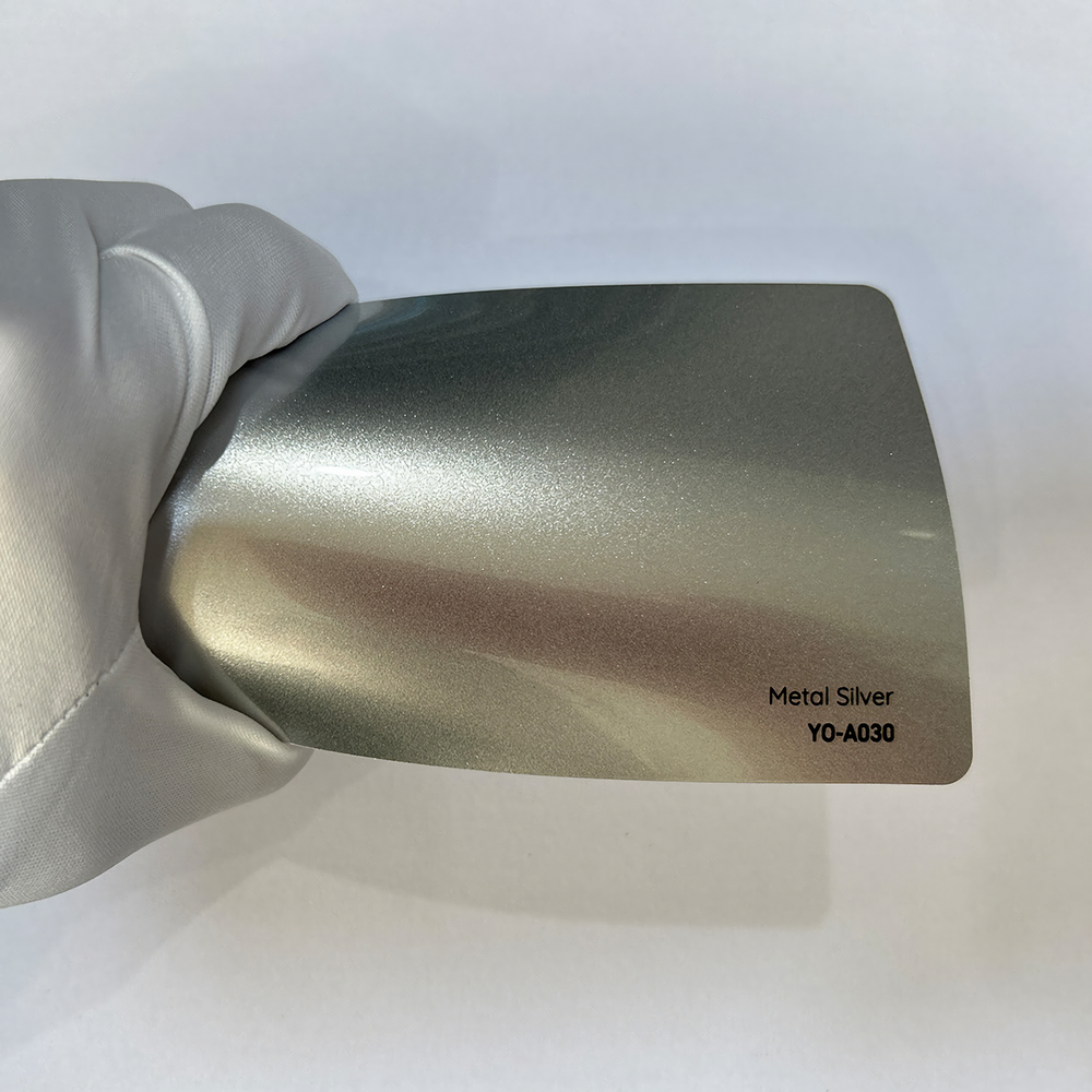Metal Silver Vinyl Wraps