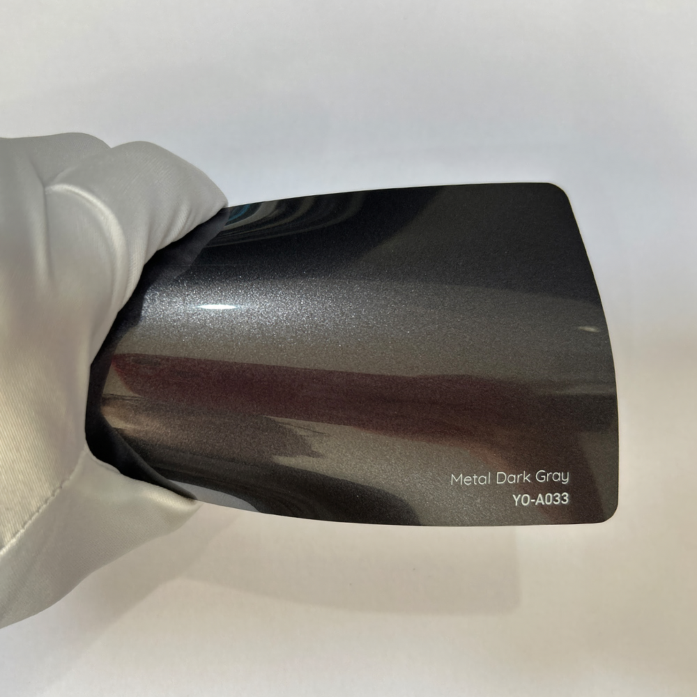 Metal Dark Gray Vinyl Wraps