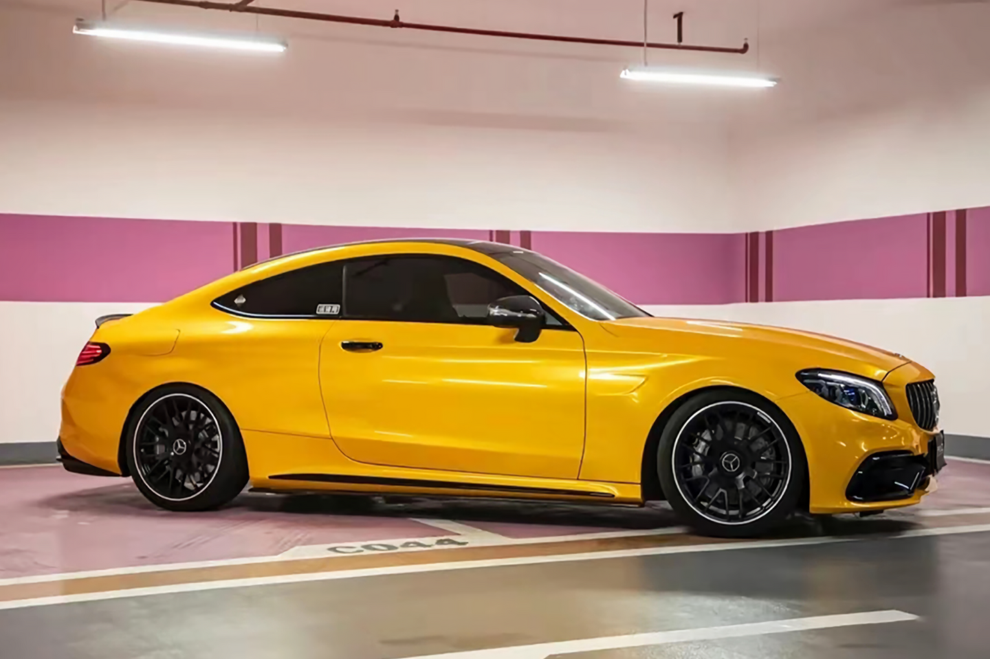 Metal Maple Leaf Yellow Vinyl Wraps