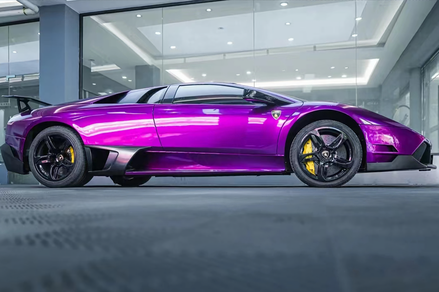Metal Grape Purple Vinyl Wraps