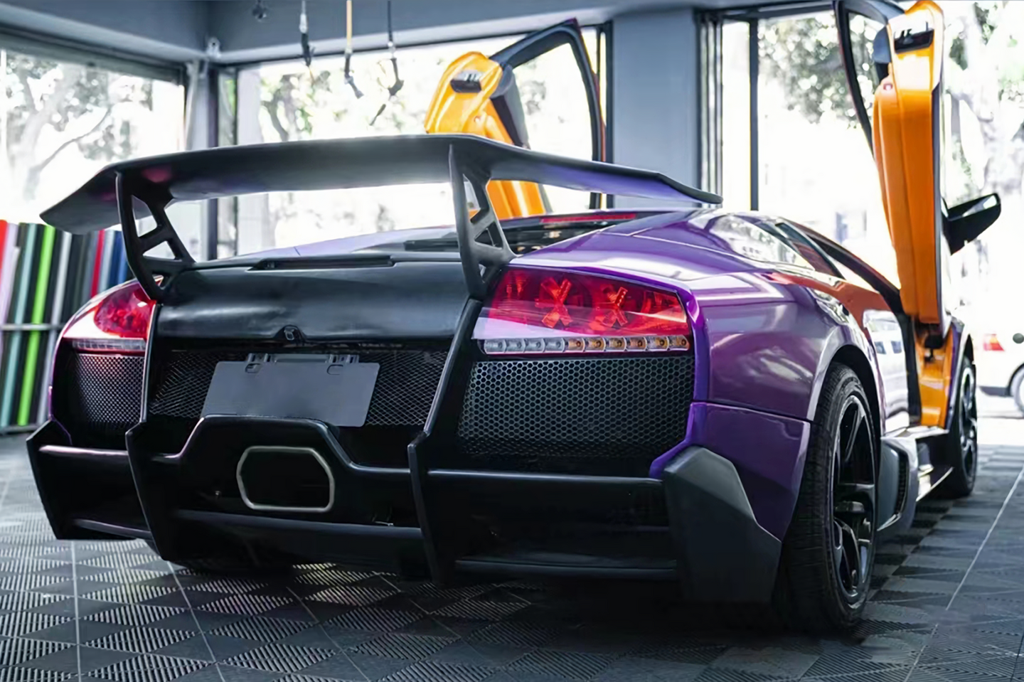 Metal Grape Purple Vinyl Wraps