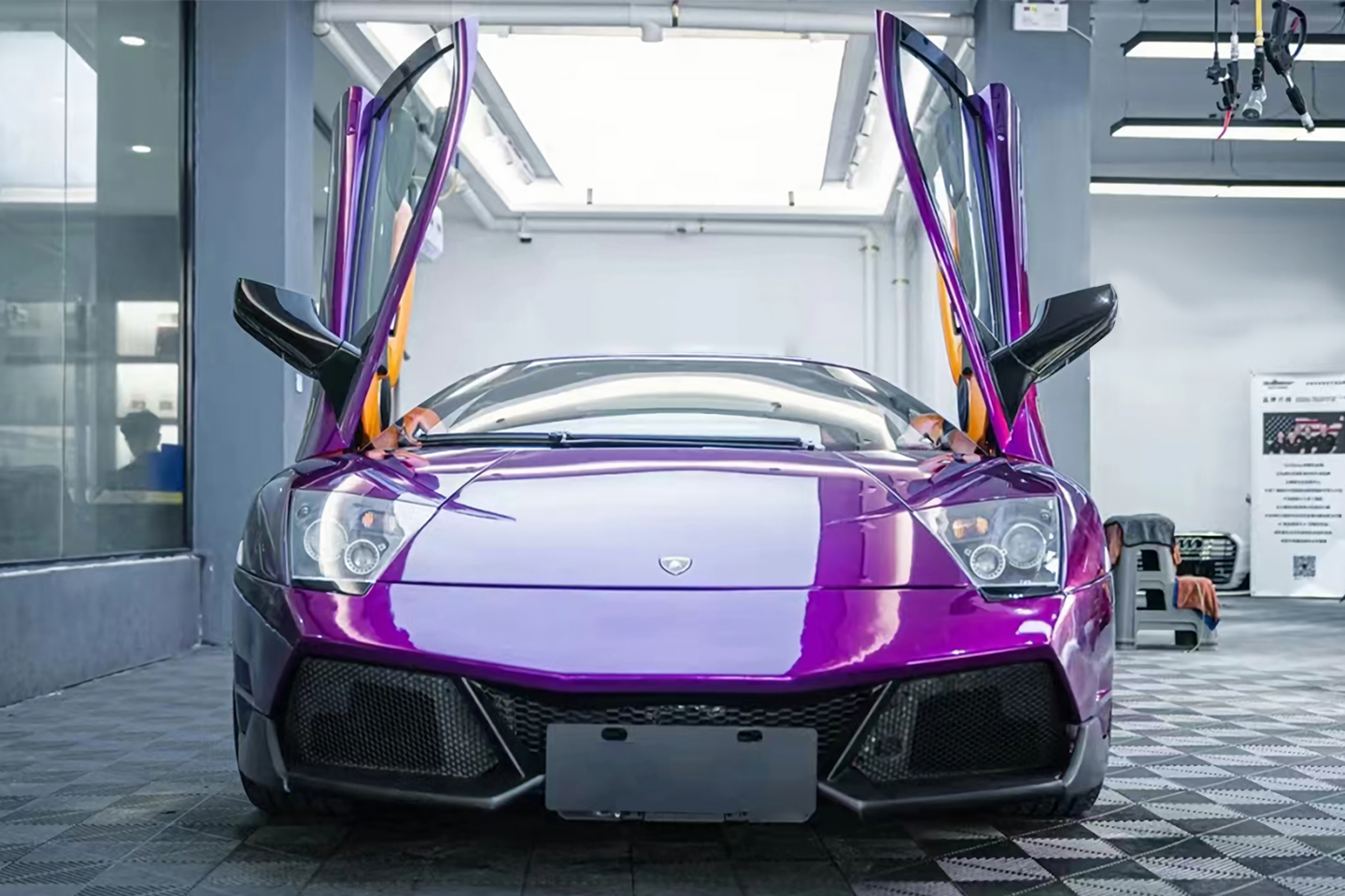 Metal Grape Purple Vinyl Wraps