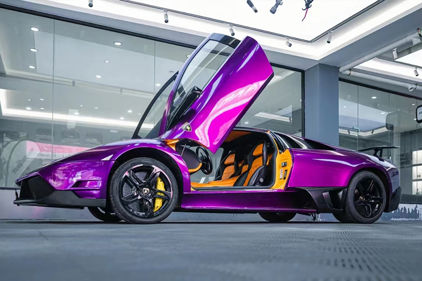Metal Grape Purple Vinyl Wraps