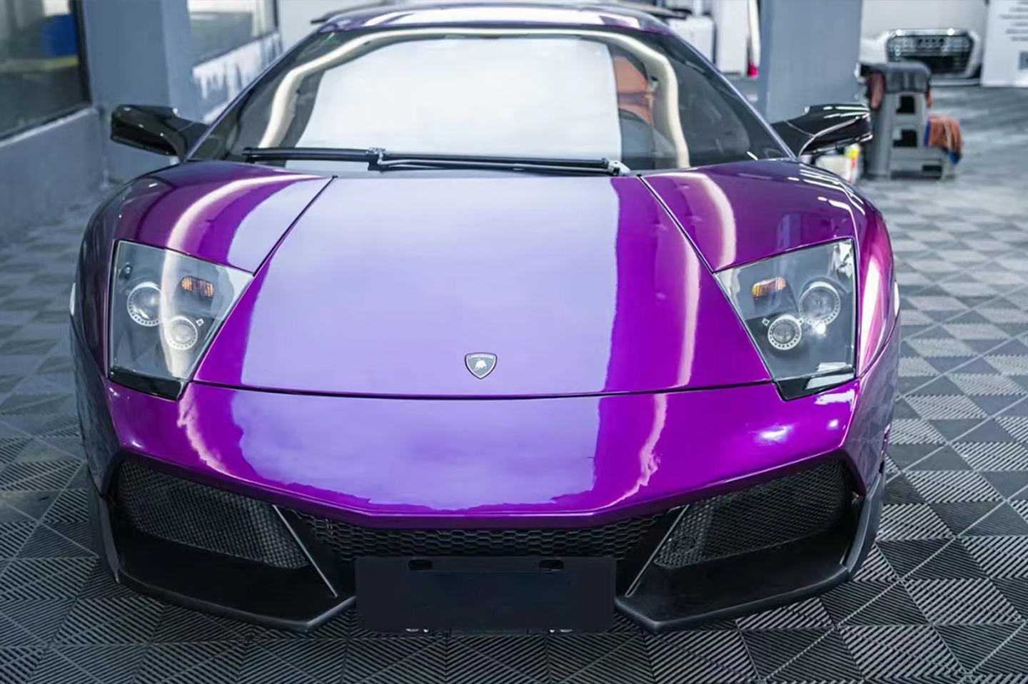 Metal Grape Purple Vinyl Wraps