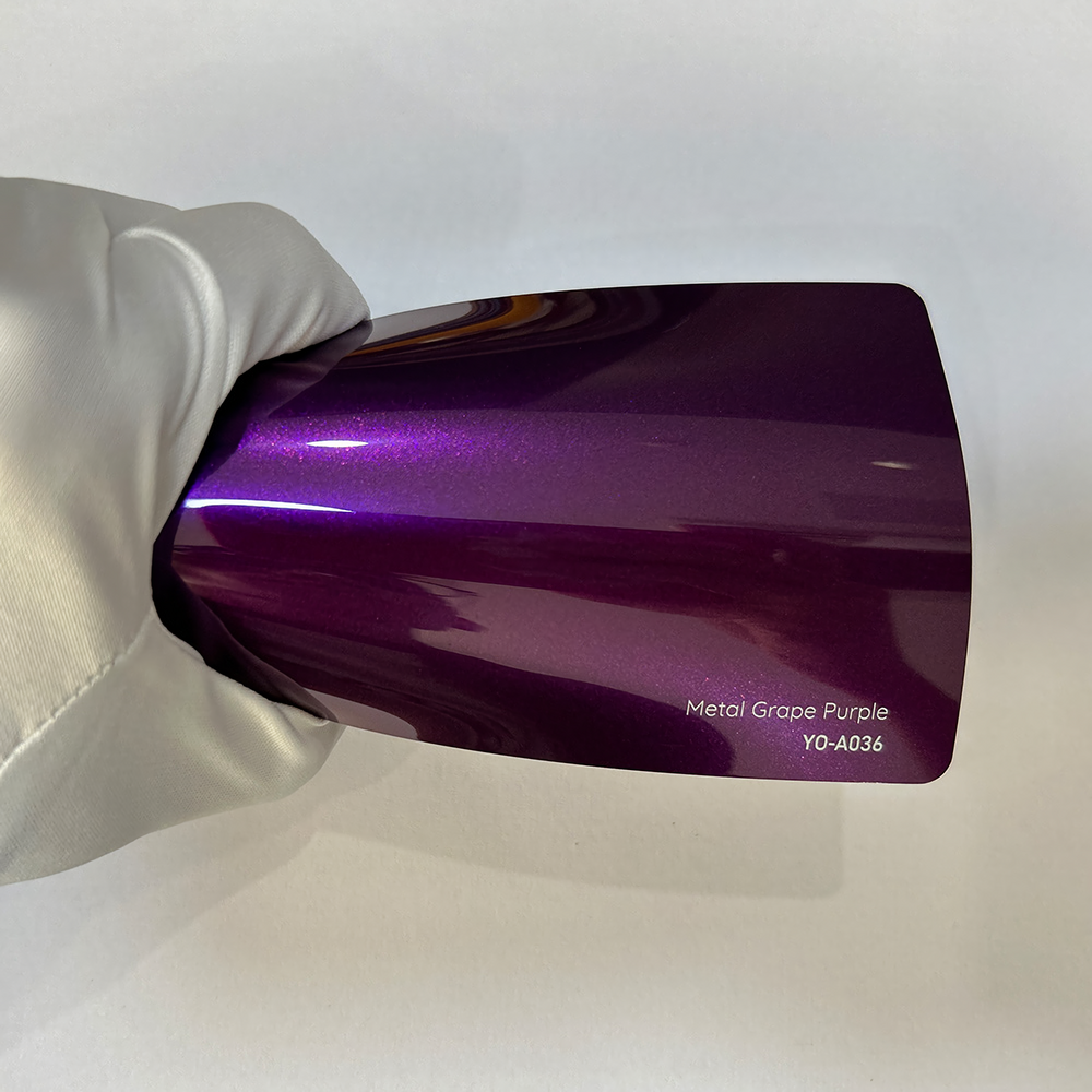 Metal Grape Purple Vinyl Wraps