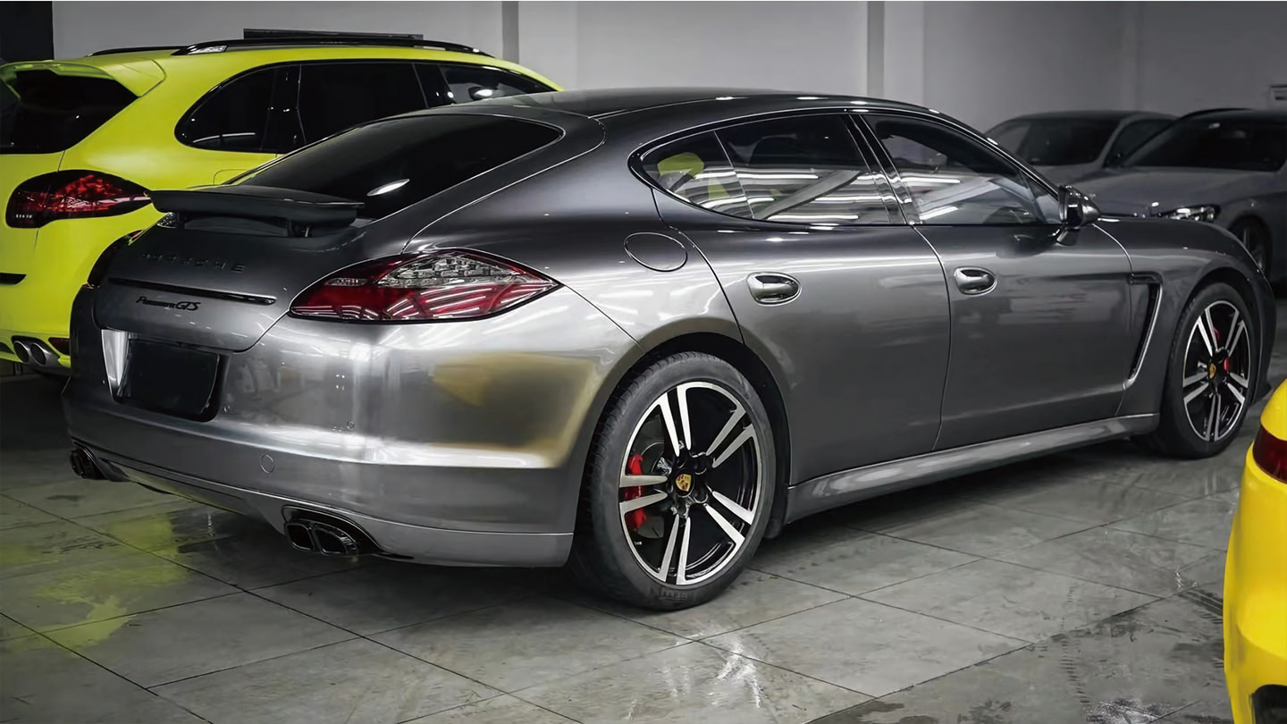 Metal Smoke Gray Vinyl Wraps